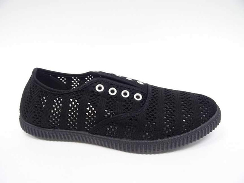 Trampki damskie 7AC010-21.ALLBLACK (36/41,8par)