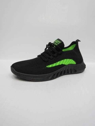 Buty sportowe męskie 9ATA02-3.BLACK/GREEN (41/46,12par)