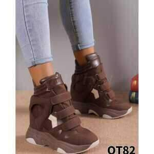 Botki damskie  7AQT82.BROWN    (36/41,12par)