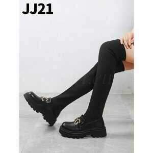 Kozaki damskie JJ21.BLACK (36/41,12par)