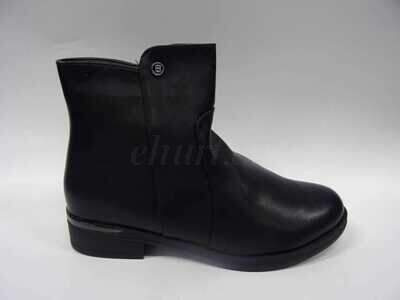 Botki damskie ocieplane 7A951-12.BLACK (37/41,12par)