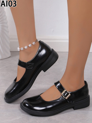 Balerinki damskie AI03.BLACK (36/41,12par)