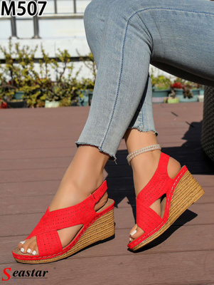Sandały damskie M507.RED (36/41,12par)