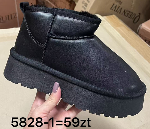 Botki damskie 5828-1.BLACK (36/41,12par)