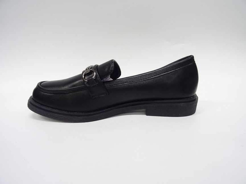 Półbuty damskie   7ASE219-2.BLACK   (36/41,12par)