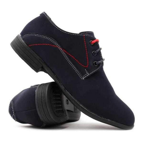 Półbuty chłopięce AB127C-3.NAVY/RED (32/37,12par)
