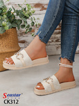 Klapki damskie 7ACK312.WHITE (36/41,12par)