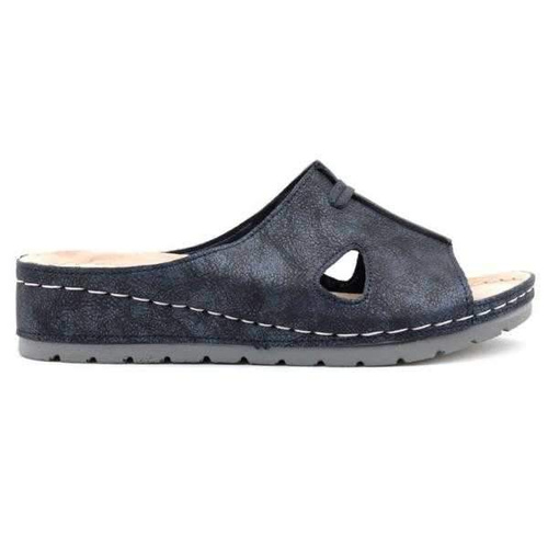 Klapki damskie DE984-1.NAVY (36/41,12par)