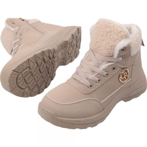 Trzewiki damskie BG24-2.BEIGE (36/41,8par)