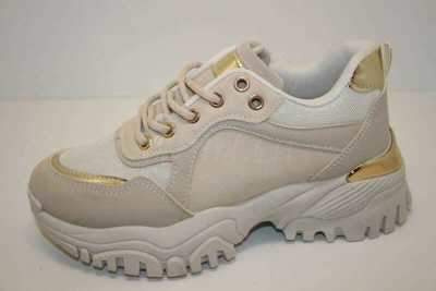 Buty sportowe damskie 7AD232-29.BEIGE (36/41,12par)