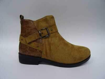 Botki damskie       7AFN07-3.CAMEL     (36/41,12par)