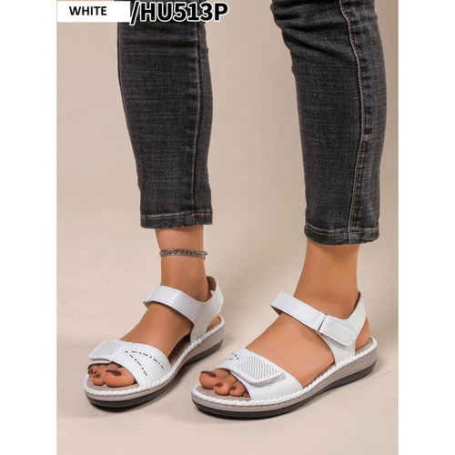 Sandały damskie HU513.WHITE (36/41,12par)
