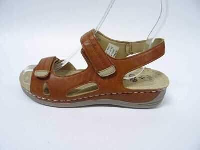 Sandały damskie 7A6926-9.CAMEL (36/41,12par)