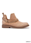 Botki damskie A2900-63.KHAKI (36/41,12par)