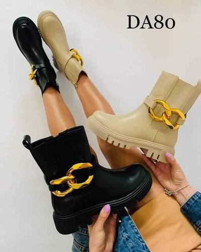 Botki damskie 7ADA80.BLACK (36/41,12par)