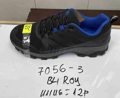 Buty sportowe męskie 9A7056-3.BLACK/ROYAL (41/46,12par)