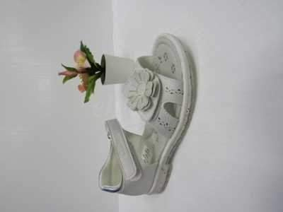 Sandały dziewczęce 3AAB273-1.WHITE (26/31,12par)