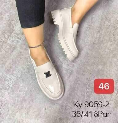 Półbuty damskie 7AKY9059-2.BEIGE (36/41,8par)