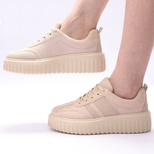 Buty sportowe damskie 7AB3511.BEIGE (36/41,12par)