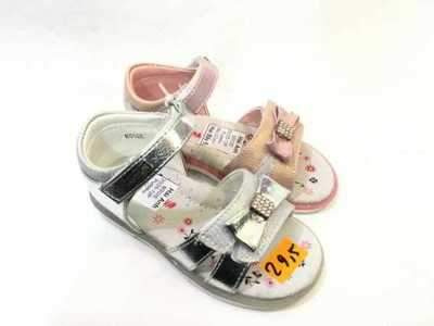 Sandały dziewczęce 1ABS02E.MIX (20/25,12par)