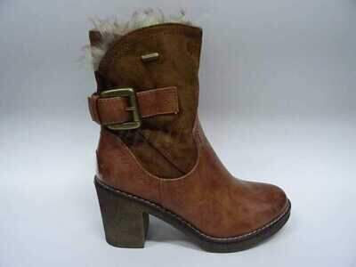 Botki damskie 7A4004-2.CAMEL (36/41,12par)