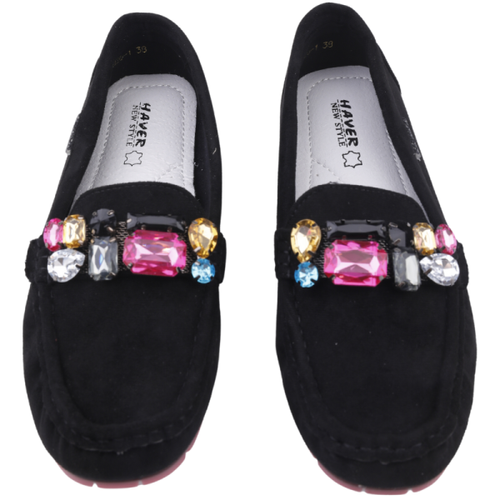 Mokasyny damskie MH26-1.BLACK (36/41,12par)