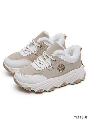 Buty sportowe damskie YK115-8.BEIGE (36/41,12par)