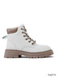 Trzewiki damskie TL227-9.WHITE (36/41,12par)