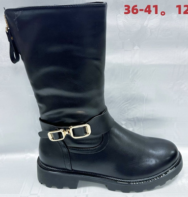 Botki damskie A692.BLACK (36/41,12par)