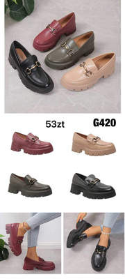 Półbuty damskie 7AG420.KOLORDOWYBORU (36/41,12par)