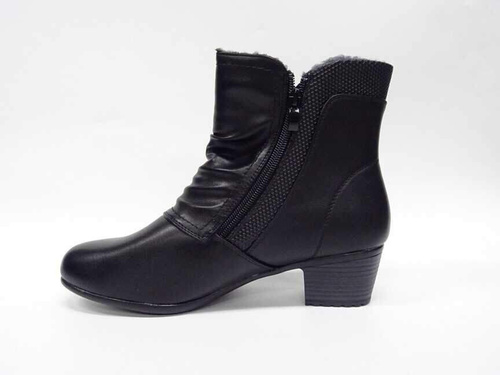 Botki damskie 7A2043-3.BLACK (37/42,12par)