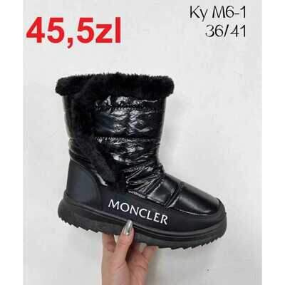 Botki damskie ocieplane 7AM6-1.BLACK (36/41,12par)