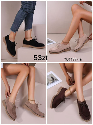 Półbuty damskie YU5598-16.KOLORDOWYBORU (36/41,12par)