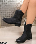 Botki damskie ocieplane 7ADA168.BLACK (36/41,12par)