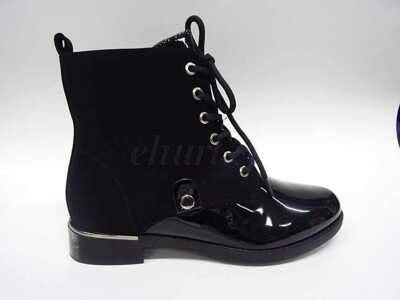 Botki damskie 7ASA77-1.BLACK Ocieplane (36/41,12par)