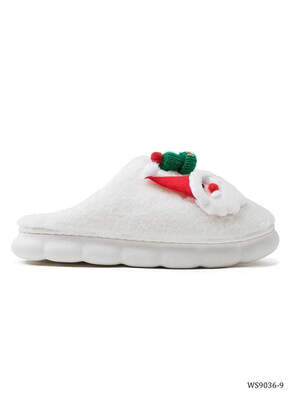Kapcie damskie   7AWS9036-9.WHITE   (36/41,12par)