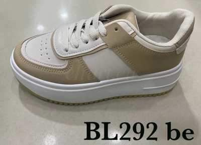 Buty sportowe damskie 7ABL292.BEIGE (36/41,12par)