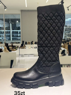 Kozaki damskie 7A9209.BLACK (36/41,12par)