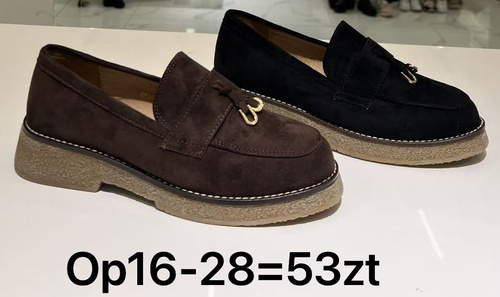 Półbuty damskie OP16-28.KOLORDOWYBORU (36/41,12par)