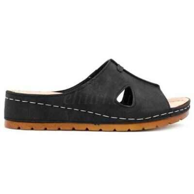 Klapki damskie DE984-5.BLACK (36/41,12par)