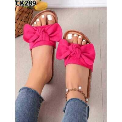 Klapki damskie 7ACK289.FUSHIA (36/41,12par)