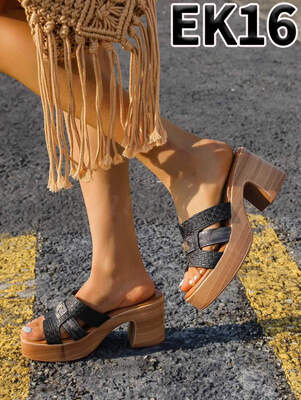 Klapki damskie 7AEK16.BLACK (36/41,12par)