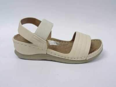 Sandały damskie 7AQ5-5.BEIGE (36/41,12par)