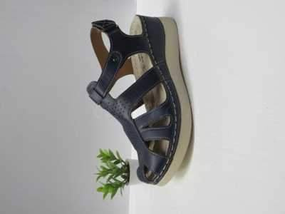 Sandały damskie 7A4022.NAVY (36/41,8par)