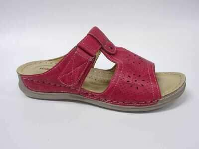 Klapki damskie 7A5706-3.RED (36/42,12par)