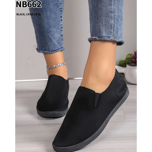 Trampki damskie NB662.BLACK (36/41,12par)