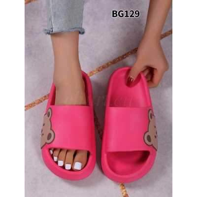 Klapki damskie 7ABG129.FUSHIA (36/41,12par)