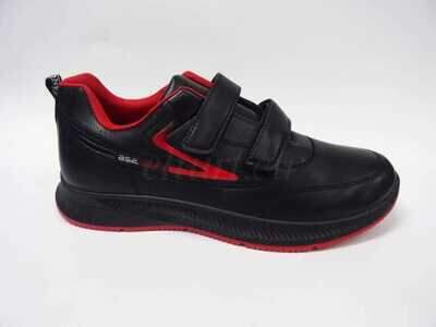 Buty sportowe męskie 9AK3122-4.BLACK/RED (41/46,12par)