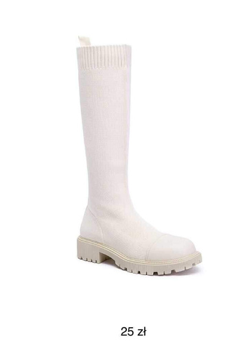 Kozaki damskie HQ316.WHITE (36/41,12par)