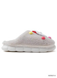 Kapcie damskie   7AWS9037-8.GREY  (36/41,12par)